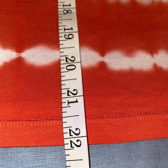 Calvin Klein Keywest Caliente Combo Tie-Dyed Crop Tee  Size XL - Picture 7 of 7